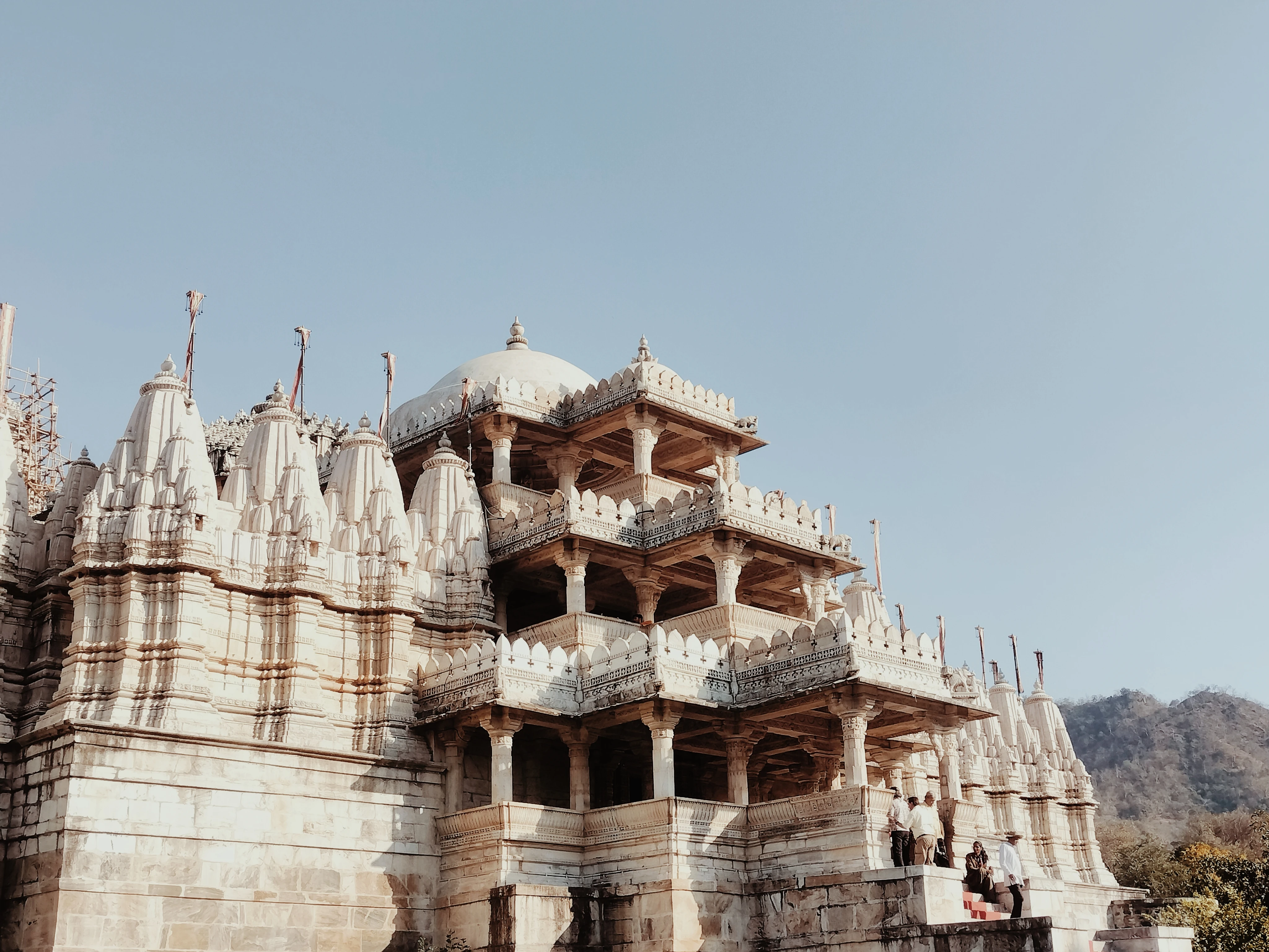 Façade du temple Jaïn (Ranakpur)