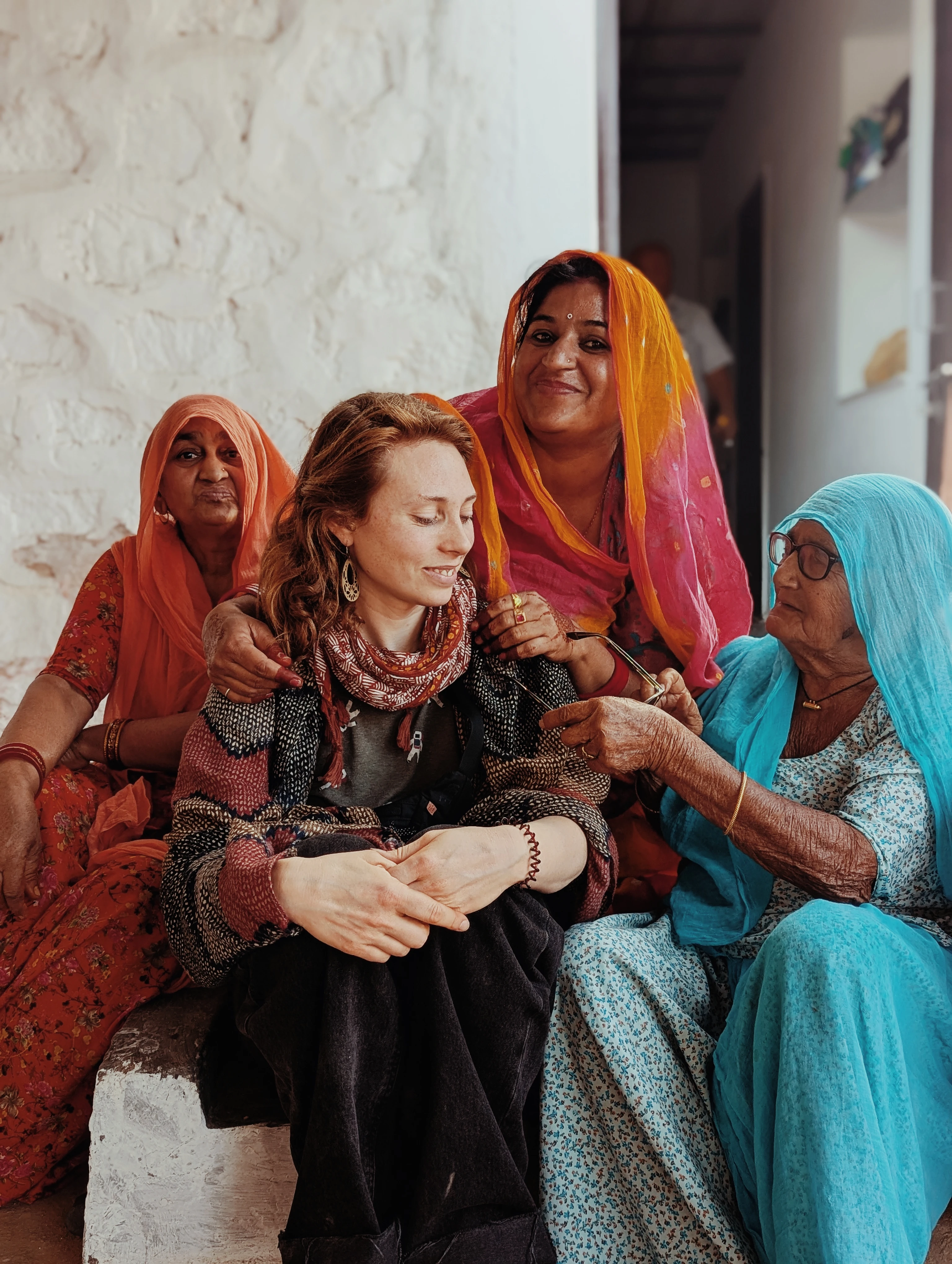 Famille de Lokendra lors d'un mariage Rajput