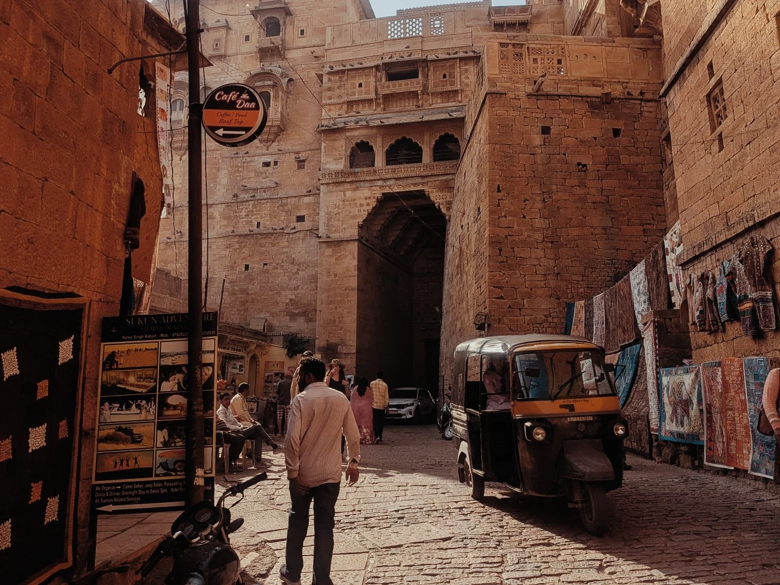 Porte d'entrée du fort de Jaisalmer
