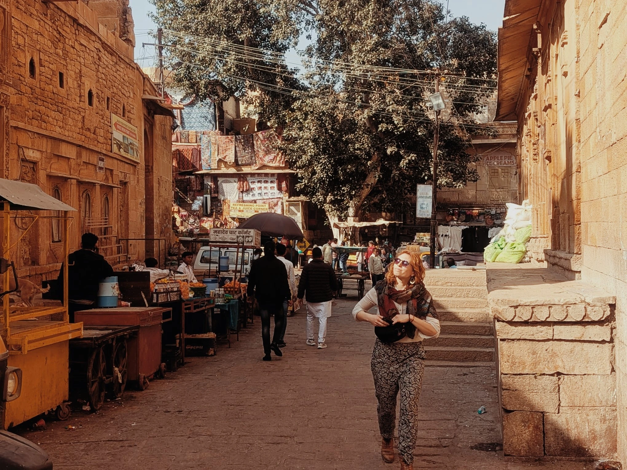 Rue du fort (Jaisalmer)