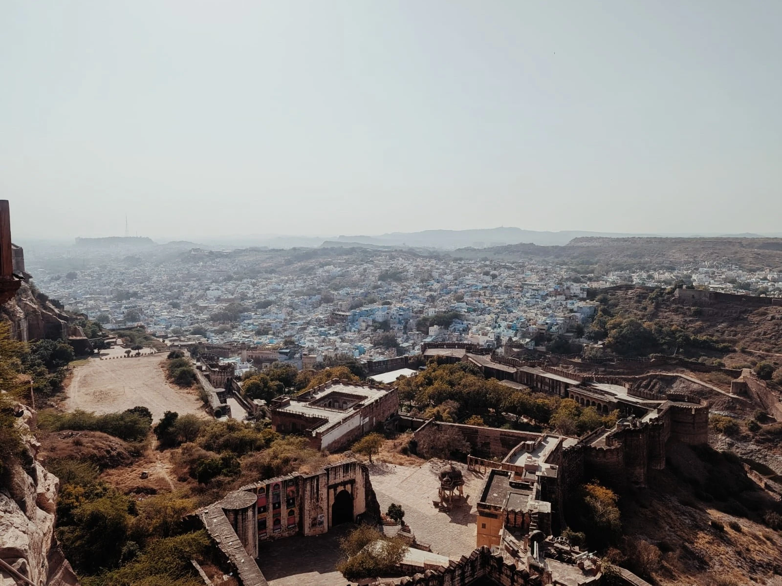 Vue du fort de Mehrangarh
