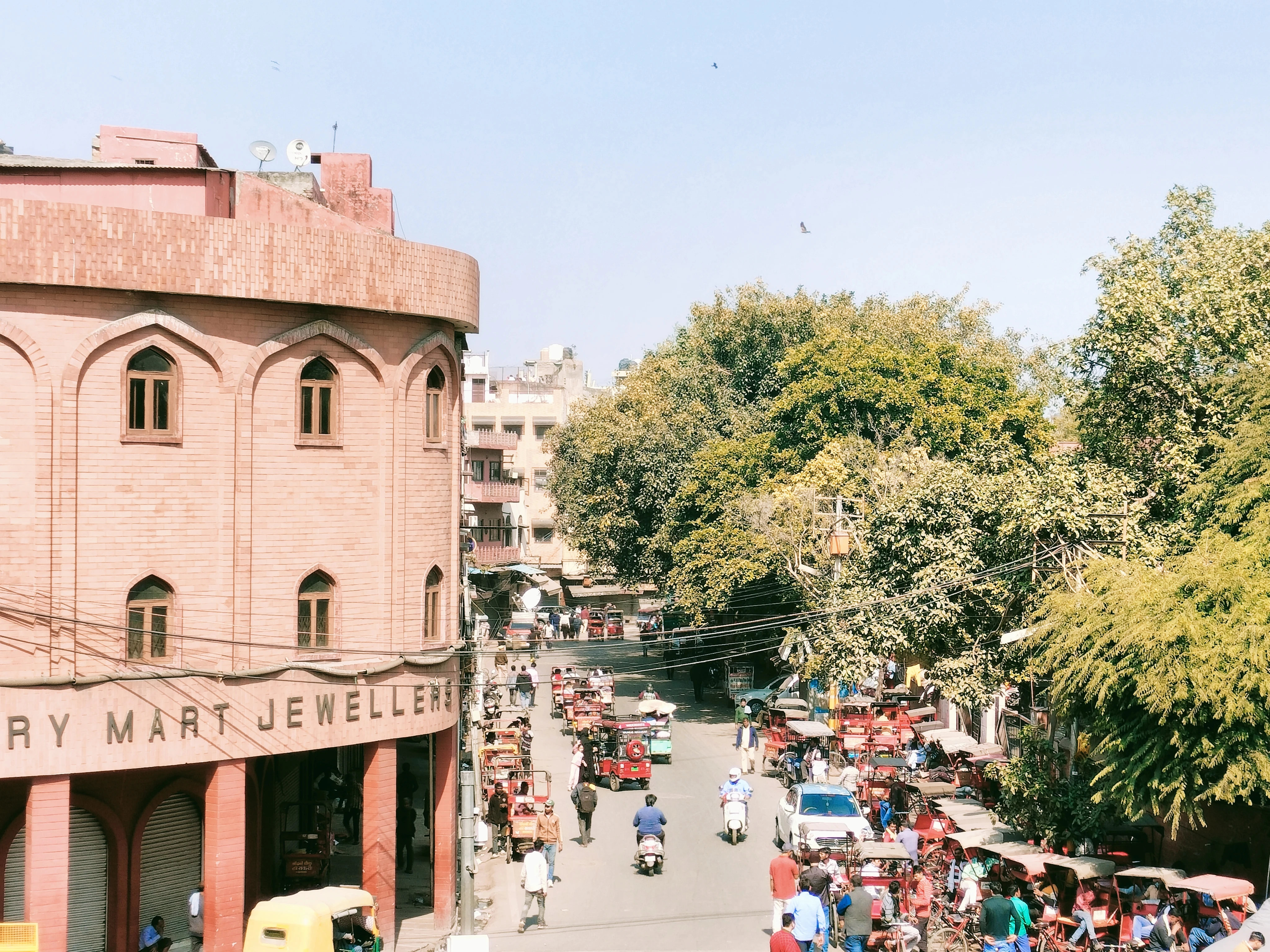 Vue Jama Masjid (Old Delhi)