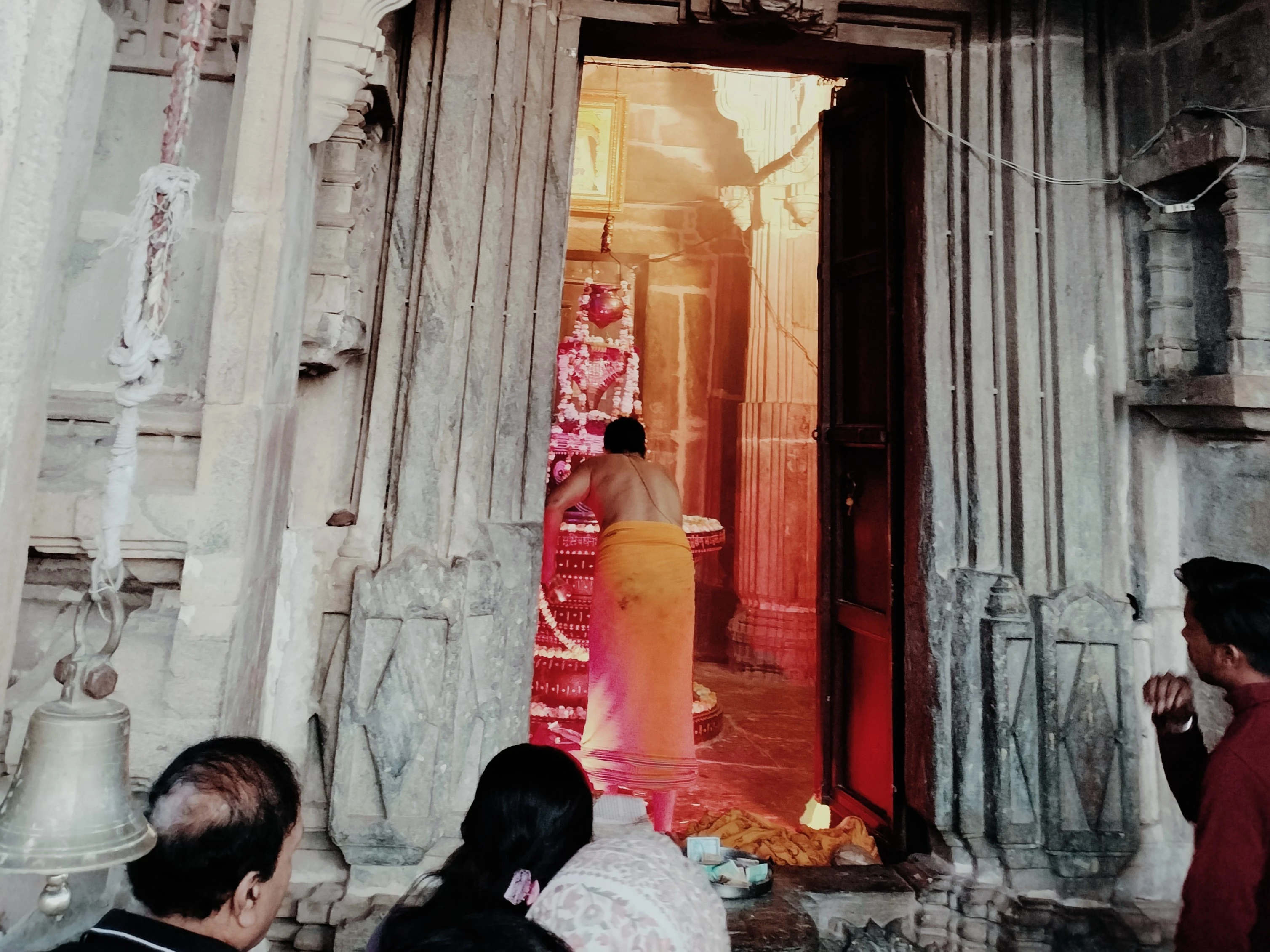 Cérémonie du dieu Shiva dans le temple Kumbhalgarh